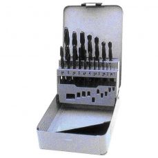 Set of spiral drills DIN338 19 pcs. (1-10 mm) Ground edge (H19022)