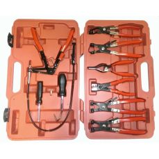 Набор плоскогубцев для зажимов 9шт. (10621)