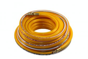 Hose with fittings (PVC) 10m, 10x16mm (yellow) (PH1010)