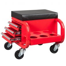 Сиденье на роликах с 3 ящиками (PD2016A)