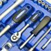 Set of sockets and wrenches 82 pcs., 1/4" + 1/2" (KR082MDA)