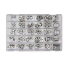 Ассортимент уплотнительных колец | алюминий | 300 шт. (SK01005)