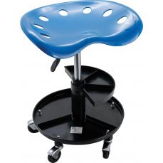 Mehāniskais / pneimatiskais sēdeklis ar 2 plauktiem (6820)