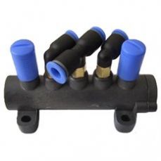 Riepu mainītājs komplektā ar 5 virzienu vārstu [t-union]. Rezerves daļa (PL5WVTUNI)