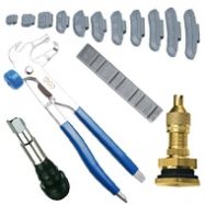 Аксессуары и запчасти для ремонта колес