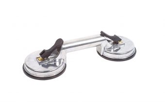 Стеклодомкрат алюминиевый двойной 2x123 (AT5078)