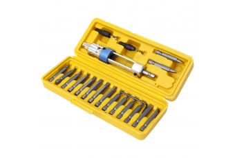 Набор направляющих сверл и многофункциональных отверток 20 шт. (ZN20)