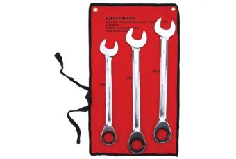 3-piece Ratchet Wrench Set, 34-36-38 mm ( 78 )