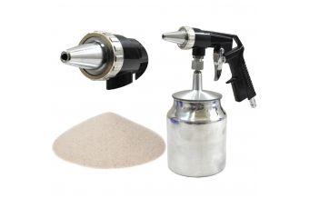 Пескоструйный пистолет с бачком (KD10354)