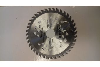 Диск для резки дерева | с отверстиями | 125 мм х 40 т х 22,2 мм (ES12540H)