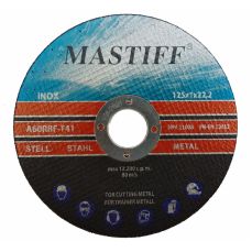 Диск отрезной по металлу | 125х1,0х22 мм (A60TBF-10)