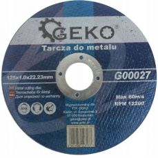 Metāla griešanas disks 125x1,0x22 mm (SK00027)