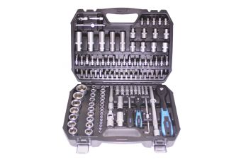 Atslēgu komplekts 1/4 "+ 1/2" 110 gab. BEKER (121110N1-2)