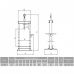 Пневмогидравлический пресс с манометром 40t (TL0500F5)