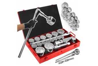 Набор торцевых головок 21пр.1'' 30-80мм (M58208) 