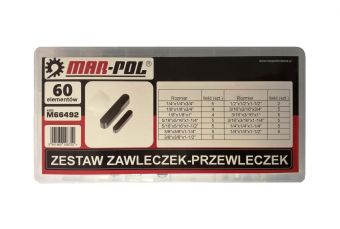 Набор призматических шпонок 60 шт. (M66492)