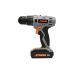 Drill driver 20v, 22 nm - 2x battery 1.3 ah (78972)
