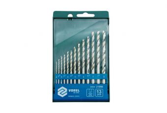 Сверла по металлу 2,0-8,0 мм 13 шт. (21998)