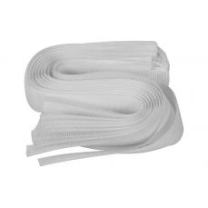 Ремни для проводов на липучке | белые | 300 мм / 10 шт. (73843)