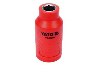 Головка торцевая диэлек. VDE 3/8" 8мм (YT-21008)