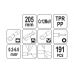 Multifunction wire strippers 191 pcs (YT-23133)