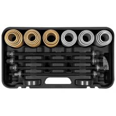 Komplektā 20 bukses presēšanai / presēšanai metāla gumijas buksēs | 27 gab. (YT-25411)