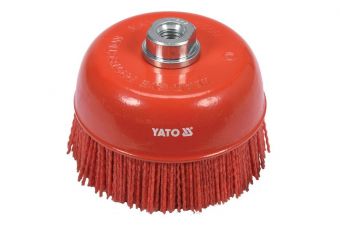 Нейлоновые проволочные щетки | M14 | 125 mm (YT-47787)