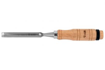 Стамеска полукруглая с деревянной ручкой 12мм (YT-62822)