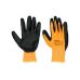 Рабочие перчатки 15 г нитрила/нейлона подходит для сенсорных экранов Размер 9 (YT-74755)