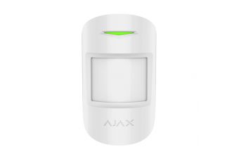 Ajax MotionProtect Plus Датчик движения с микроволновым сенсором и иммунитетом к животным (белый) (000001151)