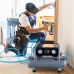 Portatīvais kompaktais gaisa kompresors bez eļļas 1/2HP 0.7SCFM 4L | Makita 18V akumulatoram (005265)