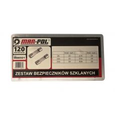 Набор стеклянных предохранителей 120шт. (M66501)