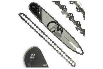 Режущая лента с 2 цепями 14" | 50 | 1,3 мм | 3/8" (M86667)