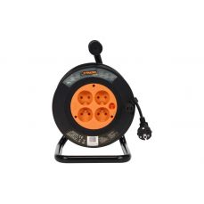 Удлинитель на катушке (4 розетки) 40м (82693)