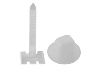 Система выравнивания плитки | 50 + 50 шт. 100 штук. (04683)