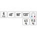 6pcs welding magnet holder set (YT-08678)