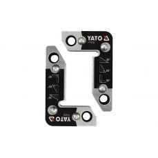 Магнитный держатель для угловой сварки Тип L | 25 кг / 2 шт. YATO (YT-08722)