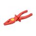 Insulated flat nose pliers, plastic, size: 200mm vde (YT-21191)