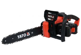 Chainsaw 36v, guide bar 14'', 8.5 m/s - 2x battery 2 ah (YT-82812)