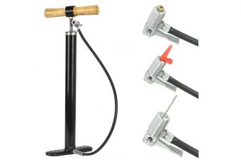 Hand pump 38x400mm (black) (M82020)