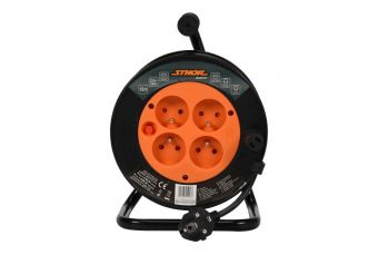 Удлинитель на катушке (4 розетки) 15м (82691)