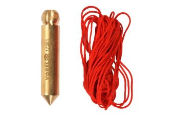 Brass plumb bob 50g (17301)