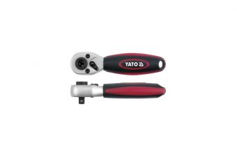 Ключ с храповым механизмом для бит 1/4 "+1/4" (YT-0331)