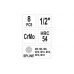 Spline cilindru uzgaļu komplekts Yato 1/2 "8gab (YT-1069)