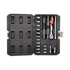 Набор головок 1/4", YATO (YT-14491)