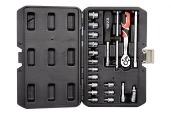 Набор головок 1/4", YATO (YT-14491)