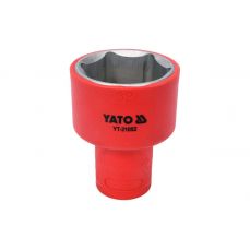 Головка торцевая диэлек. VDE 1/2" 32мм (YT-21052)