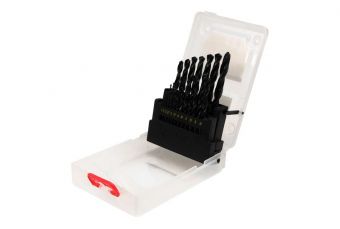 Набор сверл по металлу HSS DIN 338 19шт. 1-10 мм (YT-4462)