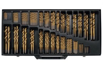 Набор сверл по металлу 190шт, 1-13мм (YT-44677)