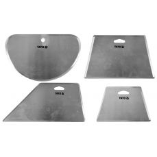 Nerūsējošā tērauda skrāpju komplekts 4 gab. (YT-52788)